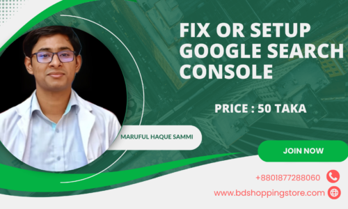 Fix or setup google search console