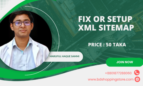 Fix or setup xml sitemap